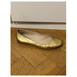 Chloé-Sapatilhas de ballet-Dourado