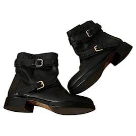 Chloé-ankle boots-Nero