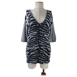 Autre Marque Suéter de cashmere cinza Cinza