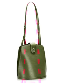Louis Vuitton-Louis Vuitton Red Epi Cluny-Red