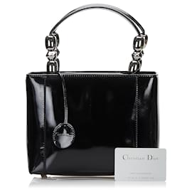 Dior-Dior Black Malice Pearl Handbag-Black