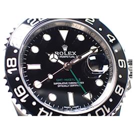 Rolex-ROLEX GMT MasterII black 116710LN 2018 Mens-Silvery