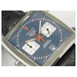 Tag Heuer-TAG HEUER Monaco Calibre11 Chronograph Ref.Caw211P.FC6356 '22 purchased Mens-Silvery
