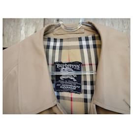 Burberry-Burberry vintage men's raincoat size L-Beige