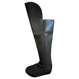 Autre Marque Botas Arche de couro caqui Caqui