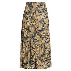 Autre Marque Saia midi Yulia de jersey estampado Rodebjer Multicor