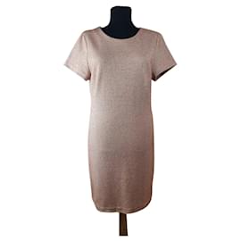 Robe Ganni Mods Rose Coton Polyester Rose Autre