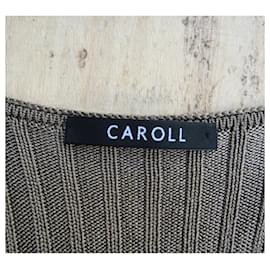 CAROLL-chaleco sin mangas Caroll t 46-Gris pardo