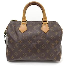 Louis Vuitton-Louis Vuitton Speedy Handbag 25 MONOGRAM M CANVAS41113 CANVAS HAND BAG-Brown
