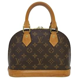 Louis Vuitton-LOUIS VUITTON Monogram Alma BB Hand Bag M53152 LV Auth ep573-Monogram