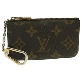 Louis Vuitton-LOUIS VUITTON Monogram Pochette Cles Coin Purse M62650 LV Auth 34225-Other