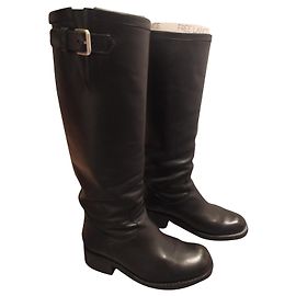 Free Lance Biker-Stiefel 4 Geronimo Schwarz