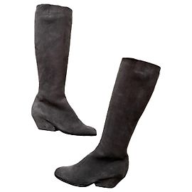 Autre Marque Botas altas Roberto del Carlo 37,5 camurça cinza Cinza