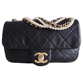 Chanel-Chanel Classique bag small model-Black