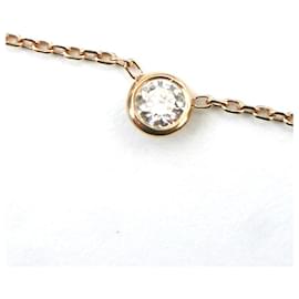 Autre Marque-Vrai Bezel Solitaire Created Diamond & Gold Necklace-Golden