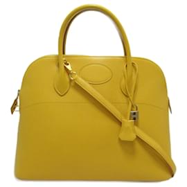 Hermès-Hermès Epsom Bolide 37-Yellow