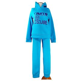 Conjunto esportivo azul Zadig & Voltaire com moletom e calça Azul