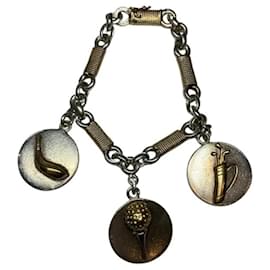 Hermès-Bracelets-Silvery,Golden