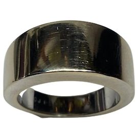 O.J. Perrin Ringarmreif Weißgold Größe 56 Silber