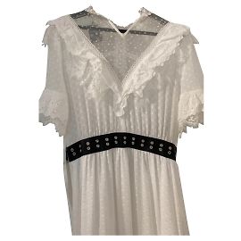 The Kooples Weißes Spitzenkleid Weiß
