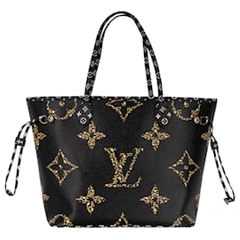 Louis Vuitton-Louis Vuitton Monogram Jungle Neverfull MM-Marron