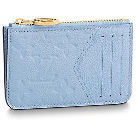 Louis Vuitton Tarjetero LV Romy azul nuage Azul