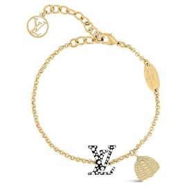 Louis Vuitton-LV x YK Iconic bracelet infini à pois-Doré