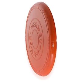 Hermès-Frisbee Hermes Selier Dog Game-Orange