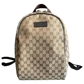 Gucci-mochila de tela con GG Guccissima-Otro