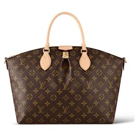 Louis Vuitton-LV Boetie MM tote bag-Brown