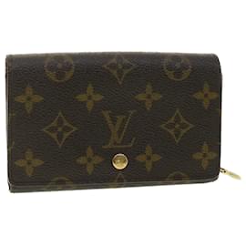 Louis Vuitton-LOUIS VUITTON Monogram Porte Monnaie BilletsTrezor Wallet M61730 LV Auth ki2625-Other