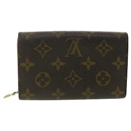 Louis Vuitton-LOUIS VUITTON Monogram Porte Monnaie BilletsTrezor Wallet M61730 LV Auth ki2625-Other
