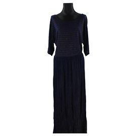 Des Petits Hauts Vestido de pequenos tops 3 Azul
