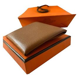 Hermès BASTIA WALLET (Veau Epsom) Caramel