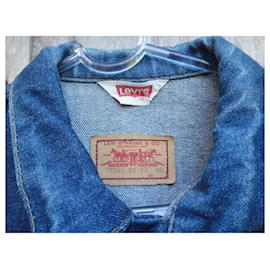 Levi's-Giacca vintage Levi's made in France t 40-Blu