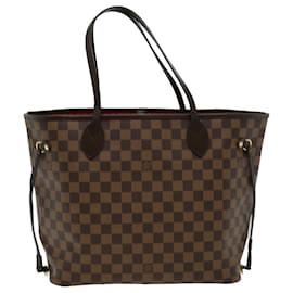 Louis Vuitton-LOUIS VUITTON Damier Ebene Neverfull MM Tote Bag N51105 LV Auth tp543a-Other