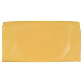 Prada-Prada Envelope Clutch-Yellow