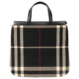cabas couverture Burberry Noir