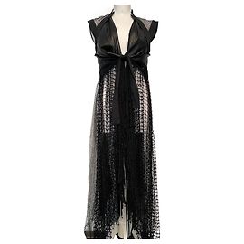 Autre Marque Chaleco ARBEL SILONI de piel negro Negro