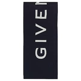 Givenchy-Givenchy Logo Print Scarf-Multiple colors