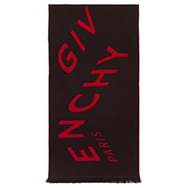 Givenchy-Givenchy Chevron Logo Scarf-Multiple colors