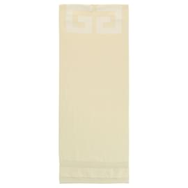 Givenchy-GIVENCHY 4G Logo Scarf-White,Cream