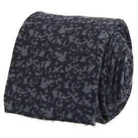 Salvatore Ferragamo Wollkrawatte mit Pferdemuster Blau