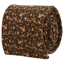 Salvatore Ferragamo-Salvatore Ferragamo Horse Pattern Wool Tie-Pink