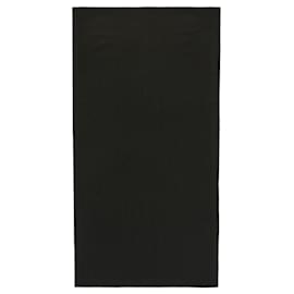 Givenchy-Givenchy Logo Wool Scarf-Black