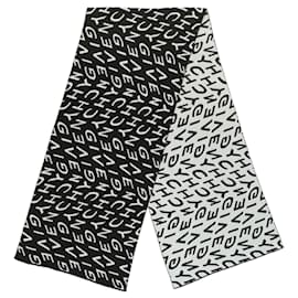 Givenchy-Givenchy All-Over Logo Print Scarf-Multiple colors