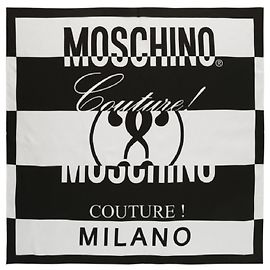 Echarpe de Seda Moschino Couture Multicor