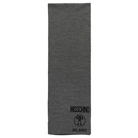 Sciarpa Moschino in lana con logo Multicolore