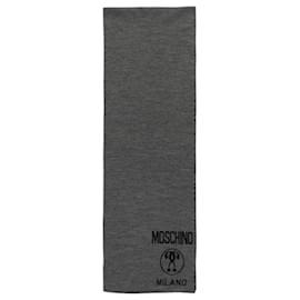 Moschino-Moschino Wool Logo Scarf-Multiple colors