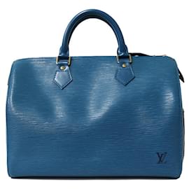 Louis Vuitton-Louis Vuitton Speedy 30-Azul